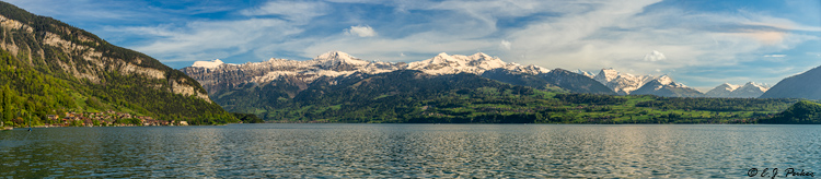 Thunersee Lake Thun, Switzerland