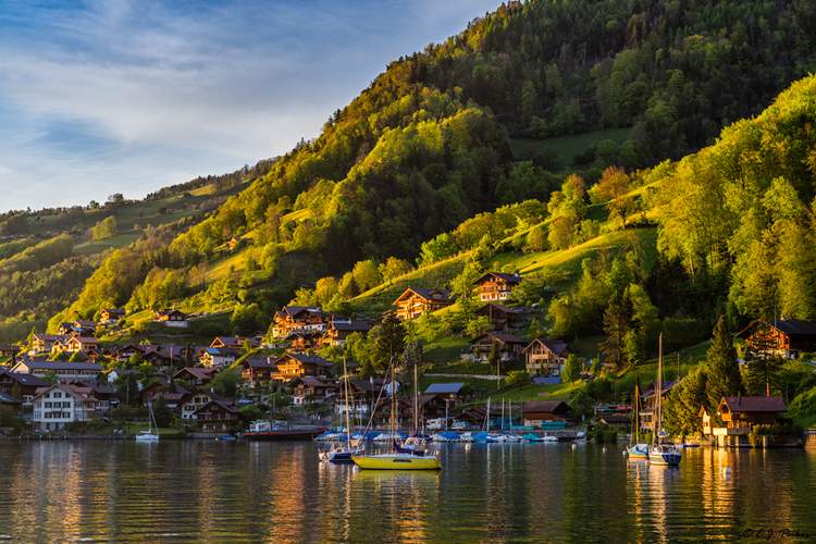 Thunersee Lake Thun, Switzerland