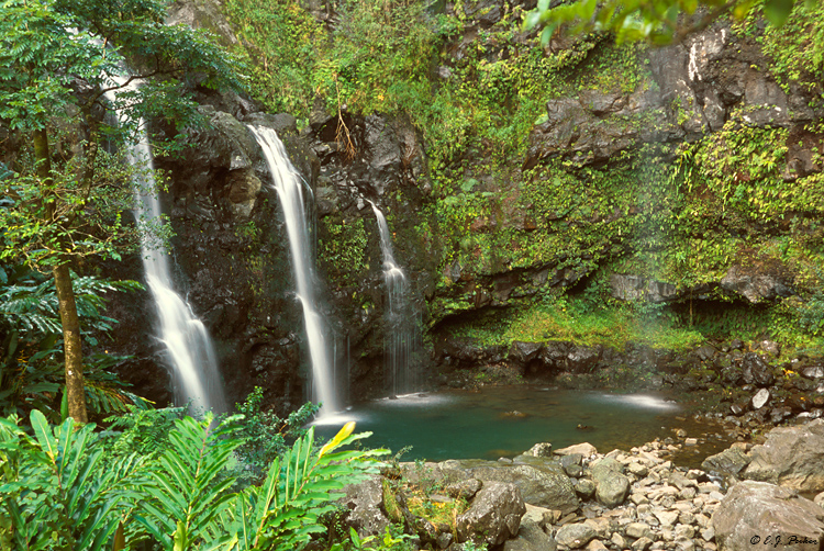 Waikani Falls, Maui