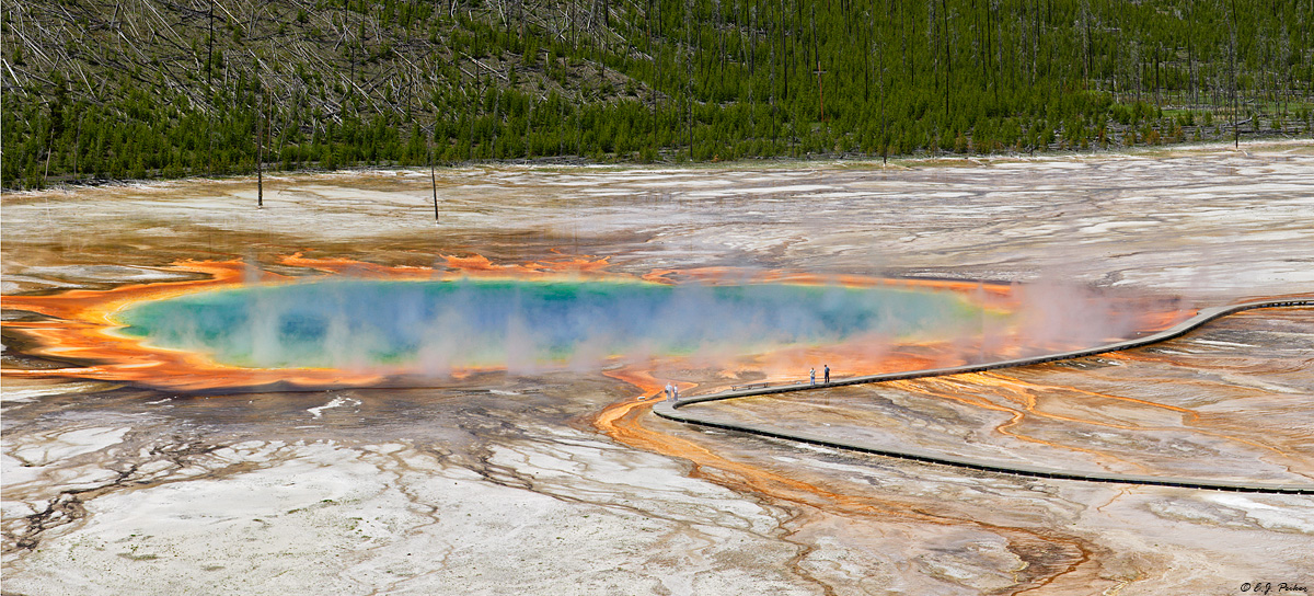 Grand Prismatic Spring, Yellowstone NP, WY