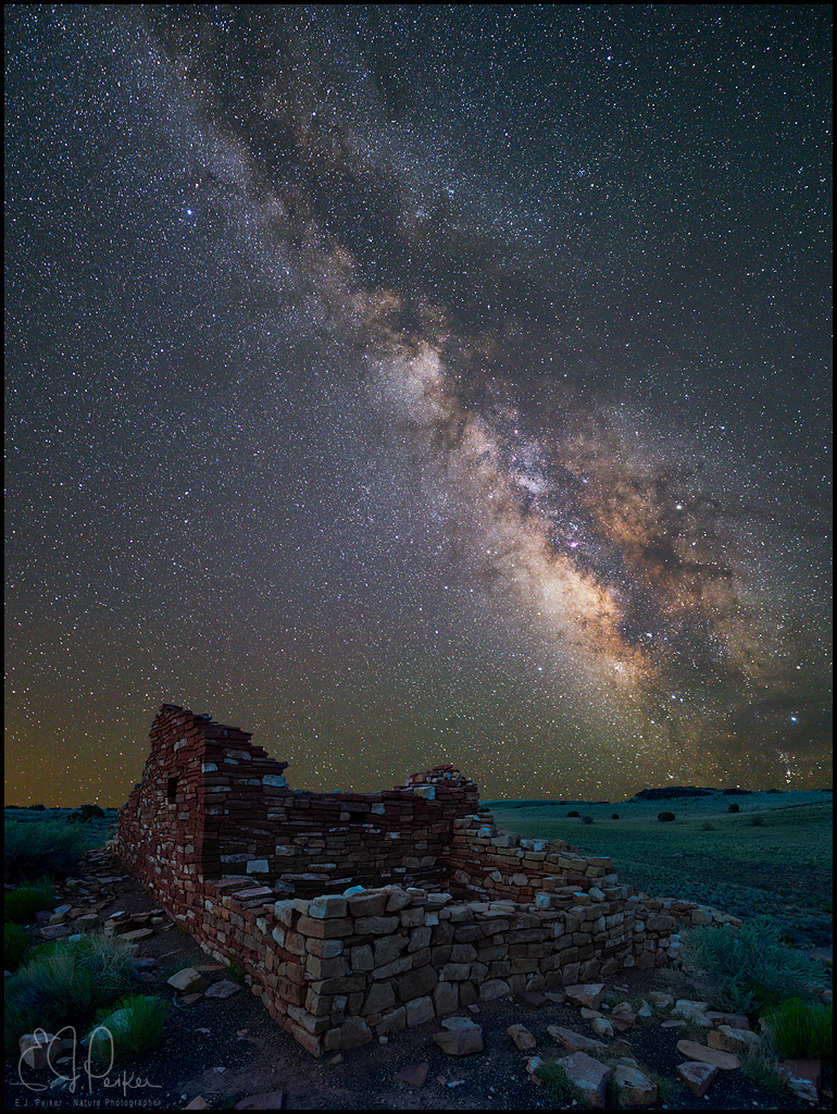 Milky Way over Lomaki, AZ