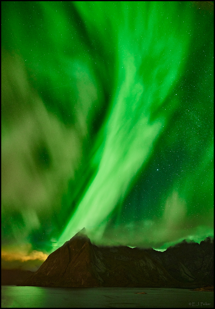 Aurora Borealis, Hamnoy, Norway